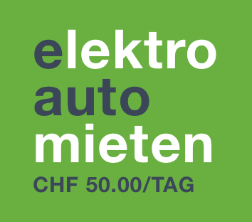 Elektroauto mieten für CHF 50.-/Tag bei der Gemeinde Mörel-Filet